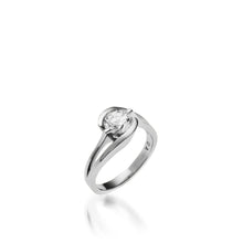 Load image into Gallery viewer, 18 karat White Gold Bellissima Solitaire Diamond Engagement Ring
