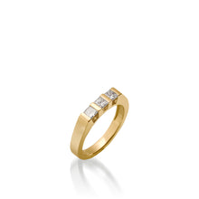 Load image into Gallery viewer, Devotion Three-Stone Diamond Ring