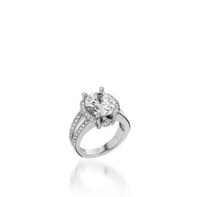 Load image into Gallery viewer, Catherine Elite White Gold Diamond Ring