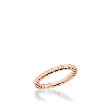 Load image into Gallery viewer, Women's 18 karat rose gold Encore Gold Stack Ring
