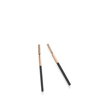 Load image into Gallery viewer, Duplex Pave Dangle Earrings