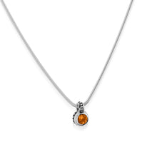 Load image into Gallery viewer, Antigua Birthstone Solitaire Pendant