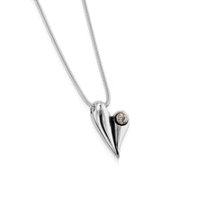 Load image into Gallery viewer, Endearment Small Birthstone Heart Pendant