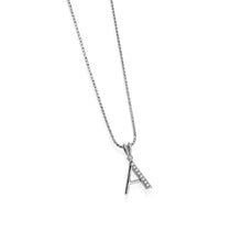 Load image into Gallery viewer, Initial Diamond Pendants White Gold
