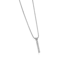 Load image into Gallery viewer, Initial Diamond Pendants White Gold
