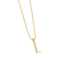 Load image into Gallery viewer, Initial Diamond Pendants Yellow Gold
