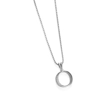 Load image into Gallery viewer, Initial Diamond Pendants White Gold
