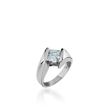 Load image into Gallery viewer, Decision White Gold Engagement Ring