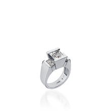 Load image into Gallery viewer, Ventana White Gold Engagement Ring
