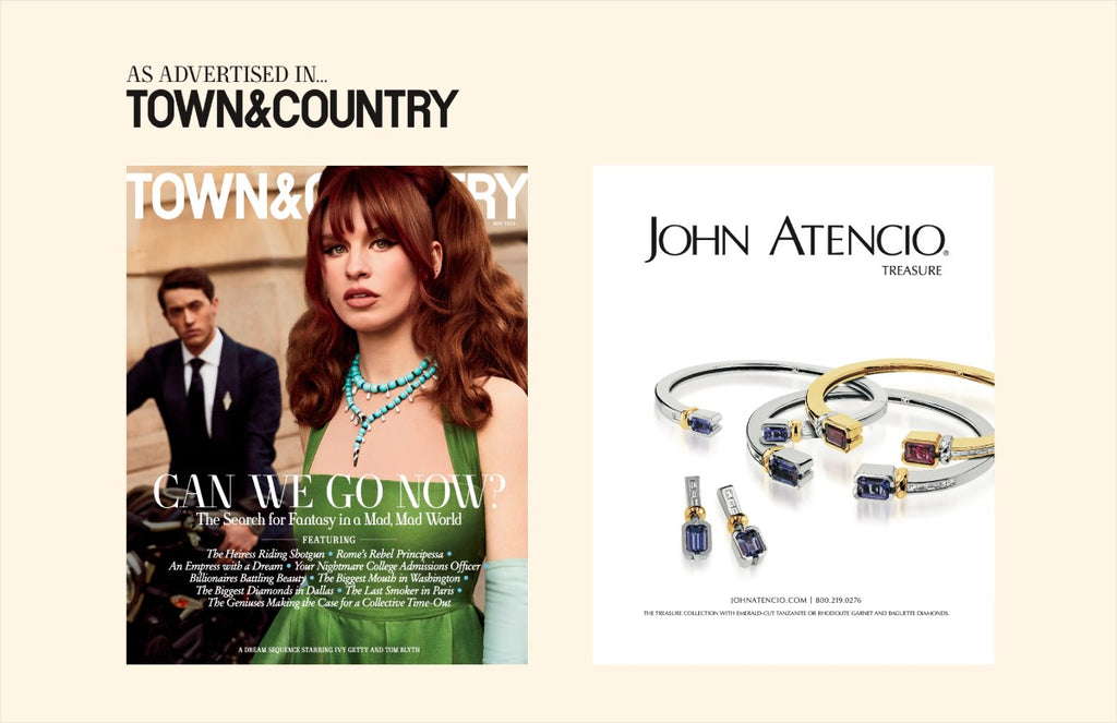Town & Country Cover + John Atencio Ad
