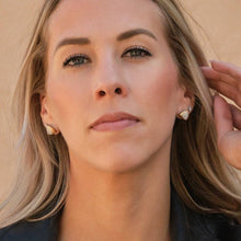 Load image into Gallery viewer, Arrivo Pave Diamond Stud Earrings