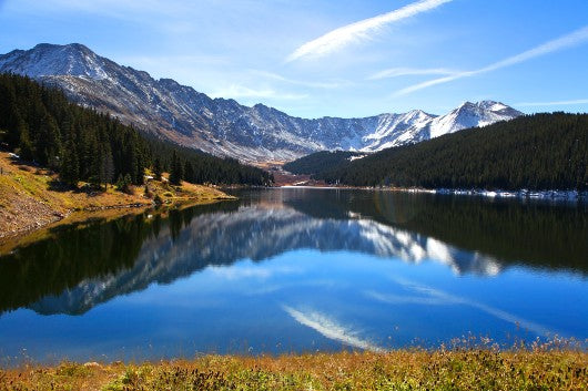 Clinton Gulch Dam Reservoir in Colorado