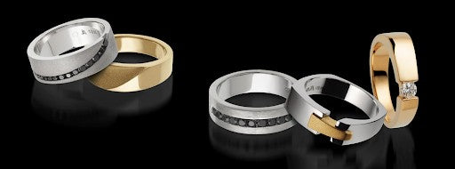 comfort fit mens wedding bands by john atencio