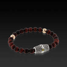 Load image into Gallery viewer, Matrix Tiger's Eye Bead Bracelet