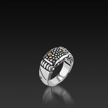 Load image into Gallery viewer, Sterling silver Matrix Men's Ring
