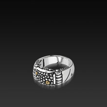 Load image into Gallery viewer, Sterling silver Matrix Men's Ring
