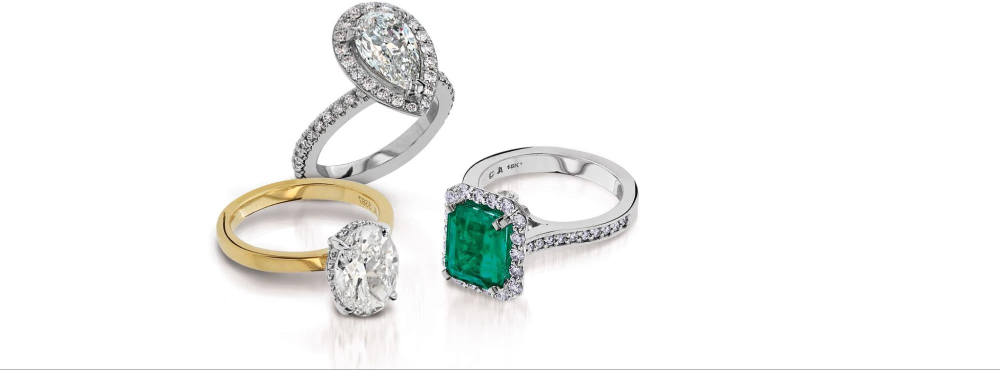 Alternative Gemstone Engagement Rings from John Atencio