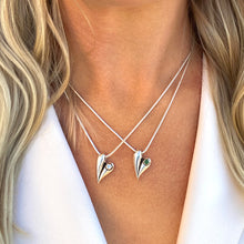 Load image into Gallery viewer, Endearment Small Birthstone Heart Pendant