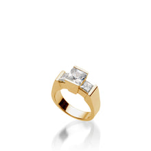 Load image into Gallery viewer, Ventana White Gold Engagement Ring