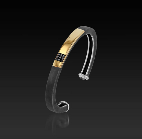 mens duplex bracelet by Lex Atencio