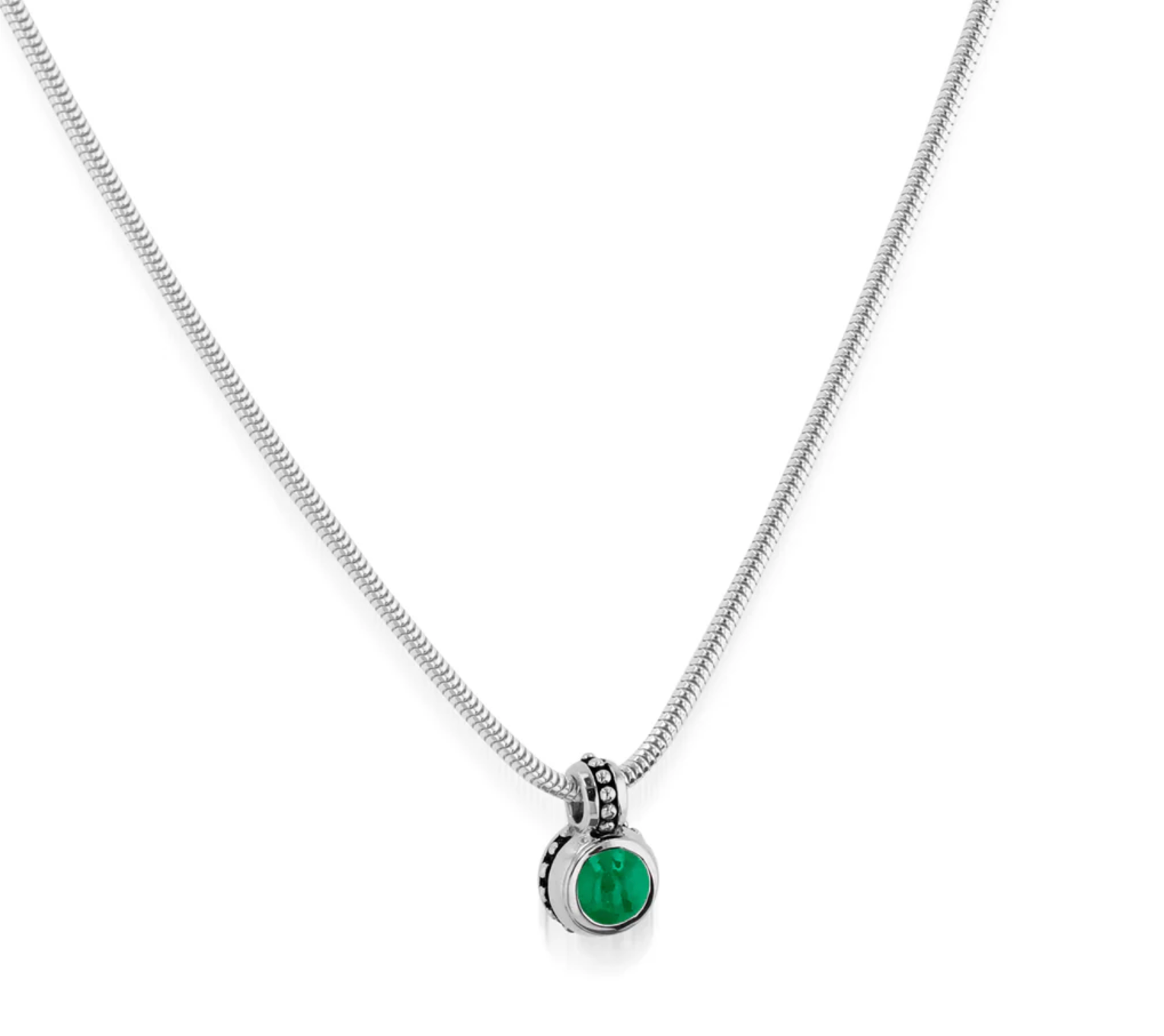 Antigua Birthstone Solitaire Pendant