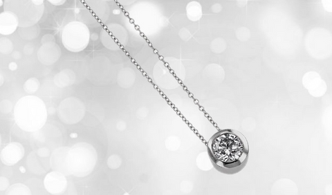 sustainable diamond pendants