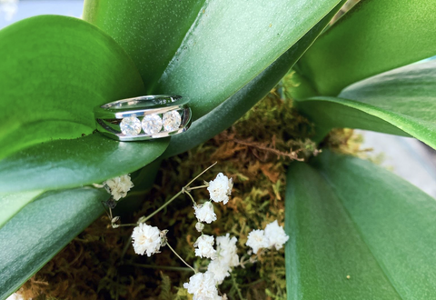 Three Stone Diamond Ring